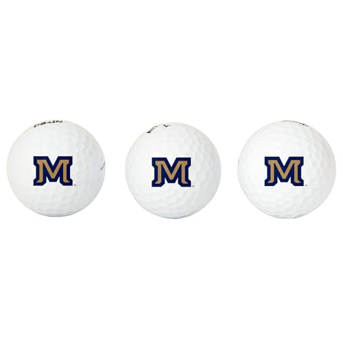 Desert Cactus Montana State University Golf Balls 3 Pack – MSU Bobcats Full Color Three – Officially Licensed Sport Team Accessory (Design C)