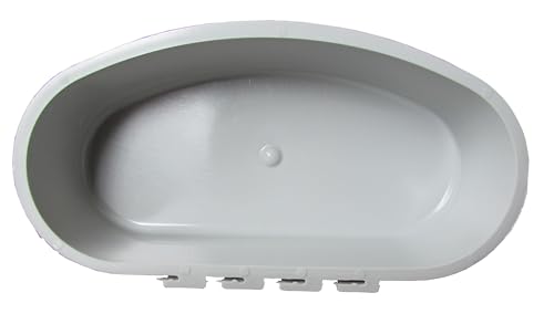 Cage Cups 1 Quart / 32 fl oz Hanging Feed & Water Cage Cups for Chicken, Gamefowl, Poultry, Quail, Pheasant (12, Gray)