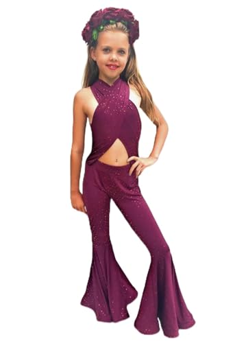 Arilana Selena Outfit for Girl Purple Jumpsuit Birthday...