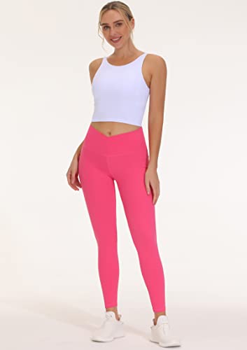 Image of THE GYM PEOPLE Women Sports Bra Sleeveless Padded Running Workout Tank Tops | U-Shaped Beauty Back, High-stretch fabric, Crop design, Sleeveless, Removable pads, Ideal for workout and daily wear