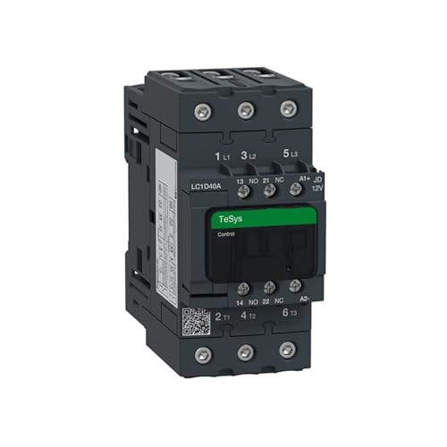Contacteur CA LC1D bobine CC haute endurance modèle LC1D40AJD