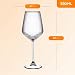 NORDIC SCHILLER Focus Weissweinglas Set 6 Teilig 350 ml – Stilvolle Weingläser für Weisswein – Kristallklar & Spülmaschinengeeignet – Ideal für Zuhause, Restaurant & Geschenk