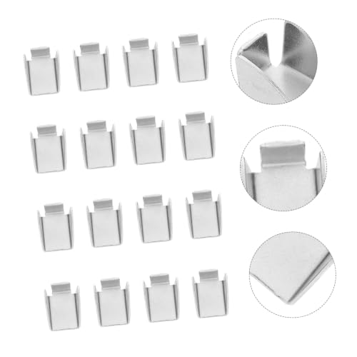 Sewroro 30pcs Silver Iron Shelf Support Clips for Cabinets and Office Shelving Units, Tool-Free Adjustable Bracket Supports Polished and Deburred Edges, for Office Environments - Image 9