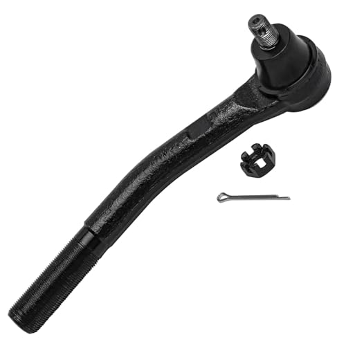 Image of Detroit Axle - Front Lower Control Arms + Ball Joints+ Outer Tie Rods Replacement for 1999-2004 Jeep Grand Cherokee - 8pc Set