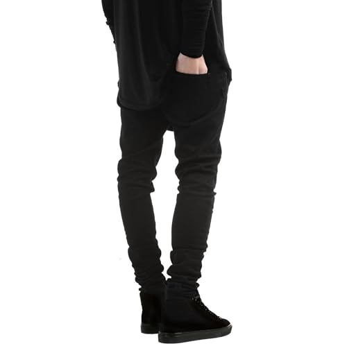 Maiyifu-GJ Men's Distressed Slim Fit Biker Jeans Ripped Destroyed Straight Leg Denim Pants Fashion Stretch Hip Hop Jeans2