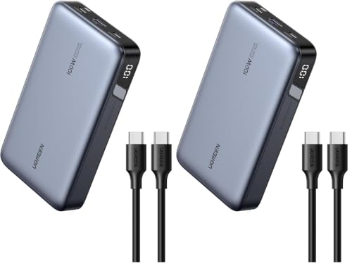 Image of UGREEN Nexode 100W 20000mAh Power Bank, PD Fast for MacBook (Pack of 2)