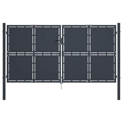 vidaXL Gartentor Gartentür Hoftor Hoftür Gartenpforte Zauntor Zauntür...