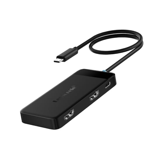 Station d'accueil USB-C double HDMI pour le télétravail efficace à la maison