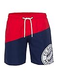 ✅ OFFIZIELLES FANPRODUKT: Original FC Bayern München Badeshort rot/navy in Größe M
