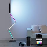 Taykoo Corner Floor Lamp, Led Corner Lamp with DIY Shape, RGB Floor Lamp, Corner Light, Floor Lamp L