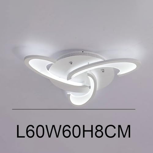 Plafonnier LED plafonnier à intensité variable avec télécommande - 6