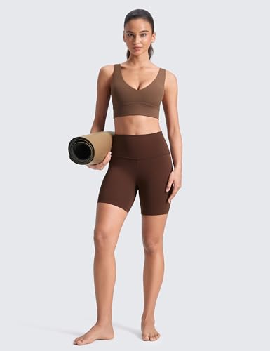 Image of CRZ YOGA Butterluxe Biker Shorts 6 inch | Extremely Soft, Gentle Compression, Yoga, High Waisted, for Women