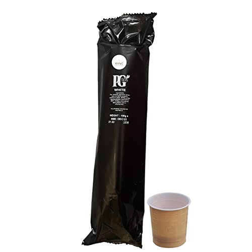 KV&C - Tea Bags | In Cup Vending Commercial Machines | Camping | Travel | Office | 73mm | INCUP KLIX Drinks (25 cups (with whitener))