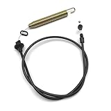 Funhoon Lawn Mower Clutch Cable 175067 for Craftsman LT1000 LT2000 DLT 3000 Husqvarna Poulan AYP Lawn Mowers 42 inch Deck Engagement Cable Replacs 532175067 169676 532169676