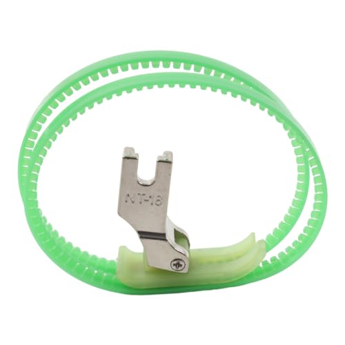 Pie prensatelas doble anillo para máquina de coser plano miniatura 1