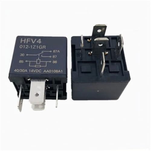 Relais HFV40121Z1GR 12V 5 broches à haute conductivité pour une commutation stable