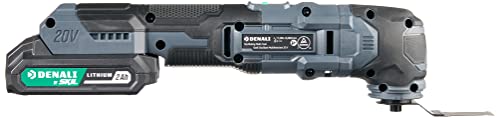 Amazon Brand - Denali By Skil 20V Cordless Oscillating Multi-Tool Kit With 32-Piece Accessory Kit, 2.0Ah Lithium Battery, 2.4A Charger, And Accessory Case #TOP2