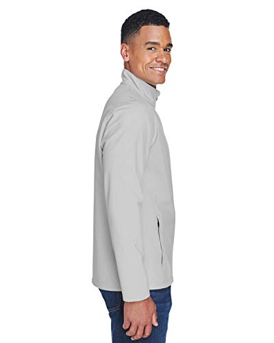 Team 365 Men's Leader Soft Shell Jacket L SPORT SILVER3