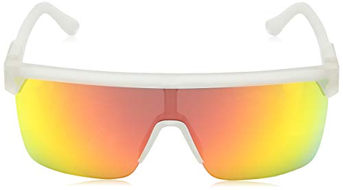 Flynn 5050 Matte Crystal - Hd Gry Grn W/Red Spectra Mirror #TOP1
