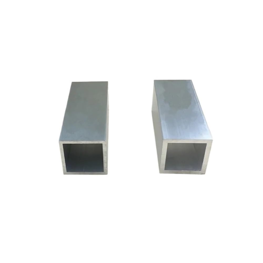 Aluminium-Rechteckrohr, Nahtlose Vierkant-Aluminiumrohre in verschiedenen Größen (100–200 mm) for den Modellbau von Autos (10er-Packung)(20x20x150mm)