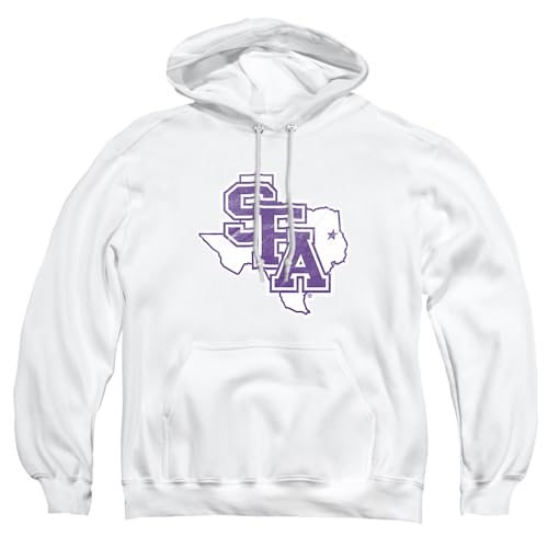 LOGOVISION Official Collegiate Distressed Primary Logo Adult Pullover Hoodie Collection