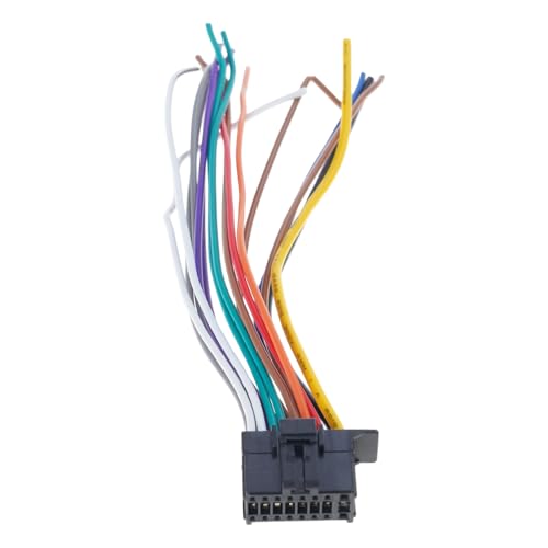 16PIN ワイヤーハーネスラジオプラグステレオプレーヤー用カーステレオケーブル 16 ピン配線配線ハーネス