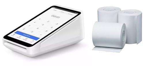 Lot de 20 rouleaux de papier de rechange pour appareil de paiement Square Terminal