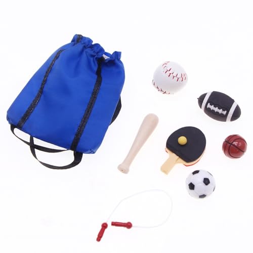 Personaggi sportivi in miniatura, collezione di personaggi in miniatura, decorazione