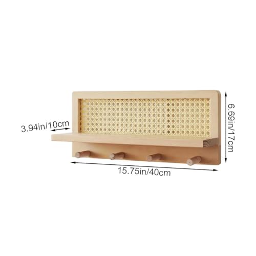 Rangement compact de style ferme en rotin pour optimiser les petits espaces