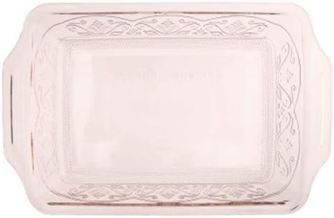 Amazon.com: Anchor Hocking 3 Quart Rosewater Laurel Embossed Baker 12937AHG17 : Everything Else
