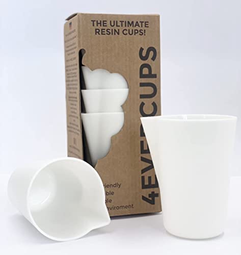 COLORBERRY Juego de 5 vasos de resina de 4Evercups, flexibles como silicona y reutilizables, 5 x 200 ml Cover