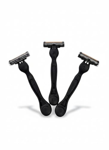 Image of WETELL PRECISE 3 Sensitive Triple Blade Disposable Razors for Men | 3-Blade Stainless Steel Shaver | Smooth & Gentle Shaving | Pack of 3 (WT202501)