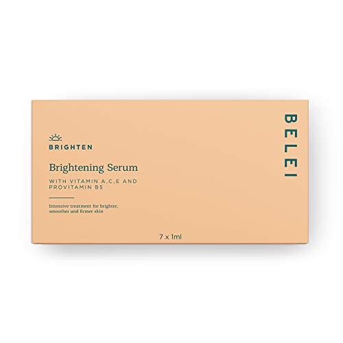 Marca Amazon - Belei Ampollas iluminador con vitaminas A, C, E y provitamina B5, 7 unidades x 1 ml Cover