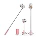 XIHAMA Selfie Stick with Light,3 in 1 Extendable 360° Rotation Phone Tripod Stand with Detachable Wireless Remote,Portable CellPhone Holder Compatible with iPhone 16/Galaxy/Huawei/LG(Pink+Li...