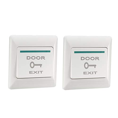 Bouton poussoir de sortie 36V 3A avec contact inverseur NO/NC/COM lot de 2
