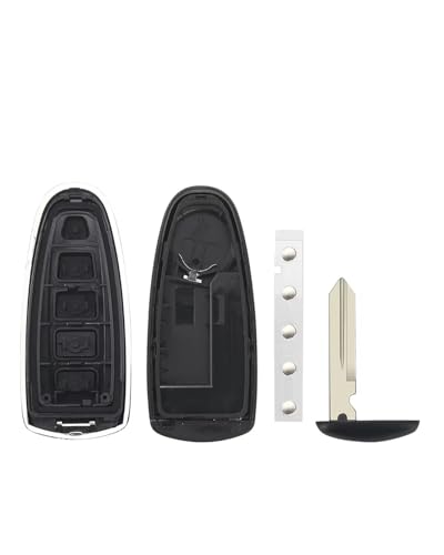 Coque de clé pour Ford Edge boîtier télécommande plip de remplacement 4 boutons