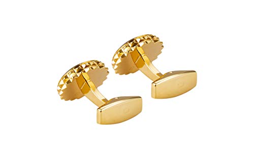 Men's Iconic Star Emblem Formal Executive Spike Cut Cufflinks