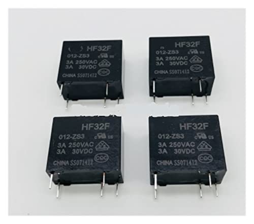 Relé de potencia JZC-32F-024-ZS3 de 24V y 5A con 5 pines en pack de 5 unidades