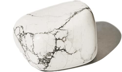 Pachamama Essentials White Howlite Tumbled Stone - Healing Stone (1)
