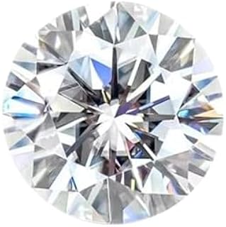 NEXG Original Diamond Diamond Stone Lab Certified Lab Grown CVD Diamond Stone 3 Carat Diamond Stone Round Shape VVS1 Clarity HTPT Diamond Loose Gemstone For Astrology Purpose डायमंड स्टोन