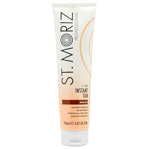 St. Moriz Professional Wash Off Body Tan Medium 150ml