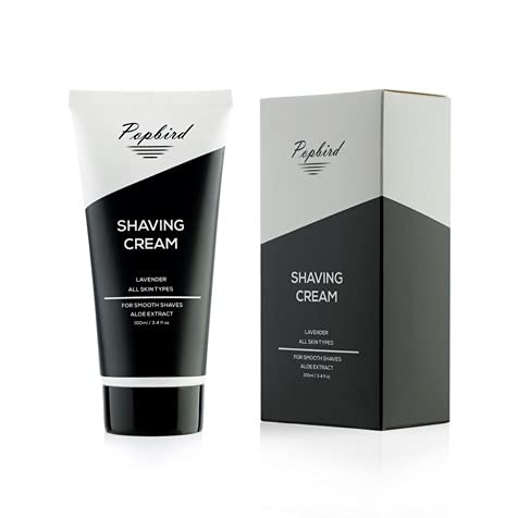 Popbird 3.4oz Moisturizing Mens Shaving Cream, Travel Size Aloe Extract Hair Removal Cream, Men's Mustache shaving lotion Facial Care Lavender Scent Beard Shave Cream Beard Removal Shave Butter 100ml Popbird 3.4oz Moisturizing Mens Shaving Cream, Travel Size Aloe Extract Hair Removal Cream, Men's Mustache shaving lotion Facial Care Lavender Scent Beard Shave Cream Beard Removal Shave Butter 100ml
