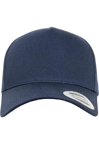 Flexfit Kappe 5-Panel Curved Classic Snapback, Navy, One Size, 7707