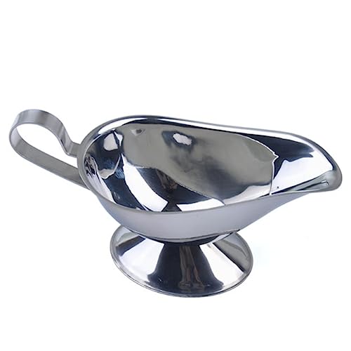 COLLBATH Stainless Steel Gravy Boat Pourer Sauce Silver