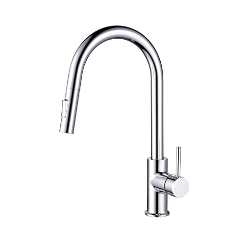 KIBI Circular Pull Down Faucet