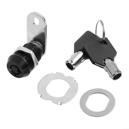 33mm Tubular Cam Lock with Reversible Cam and Double Keys for Mailbox Use