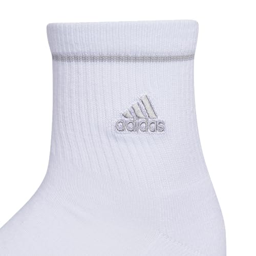 Image of adidas Cushioned Sport High Quarter Socks 3-Pairs Durable & Comfortable