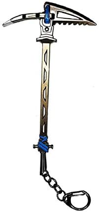 PIDAK Grey and Blue Warspike Keyring with Punched Handle