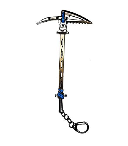 PIDAK Grey and Blue Warspike Keyring with Punched Handle