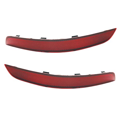 Réflecteur pare-chocs arrière cassé pour GLK X204 ? Paire de lentilles d'avertissement rouge